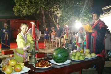 中秋节祭月摆什么东西